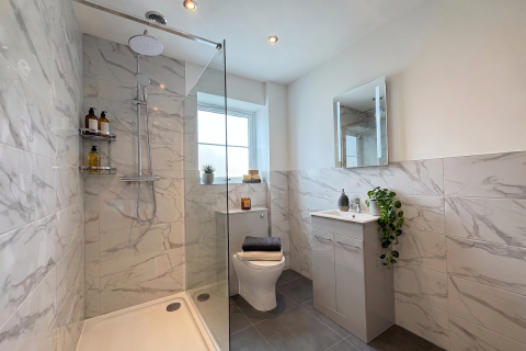 Bathroom no mat